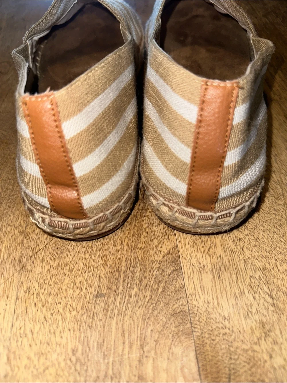 Vionic striped canvas